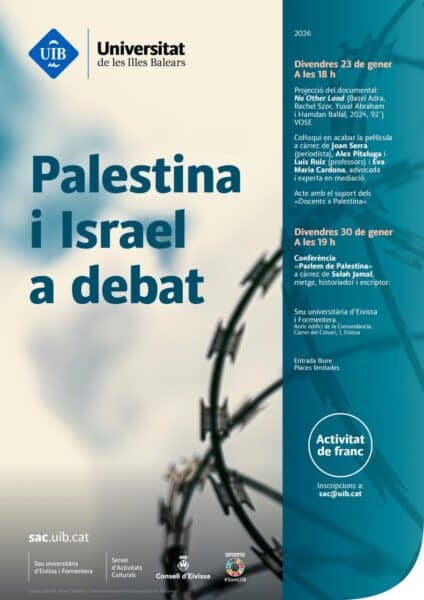 Palestina y Israel, a debate en la UIB Ibiza