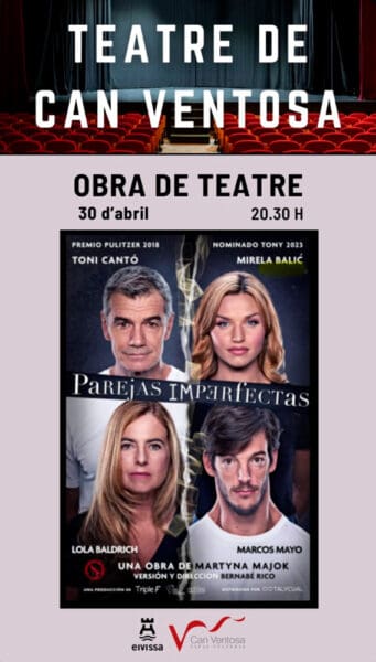 Parejas imperfectas, teatro en Can Ventosa