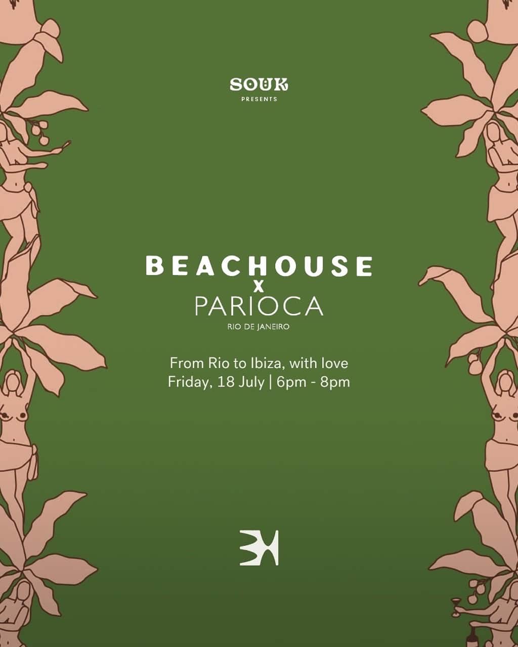 Pop Up de Parioca en Beachouse Ibiza