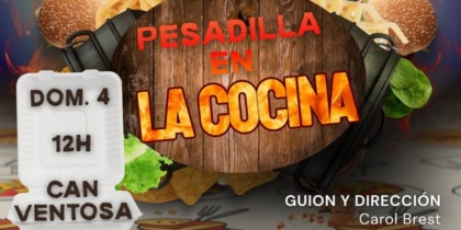 Pesadilla en la cocina, teatro infantil en Ibiza