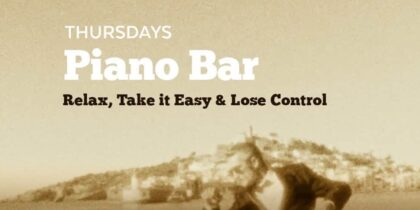 Piano Bar cada jueves en ROTO Ibiza