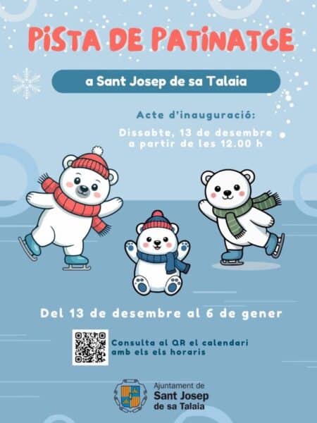 Pista de patinaje sobre hielo en San José