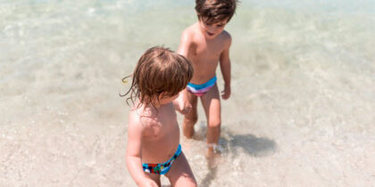 Stranden om met kinderen te gaan op Ibiza