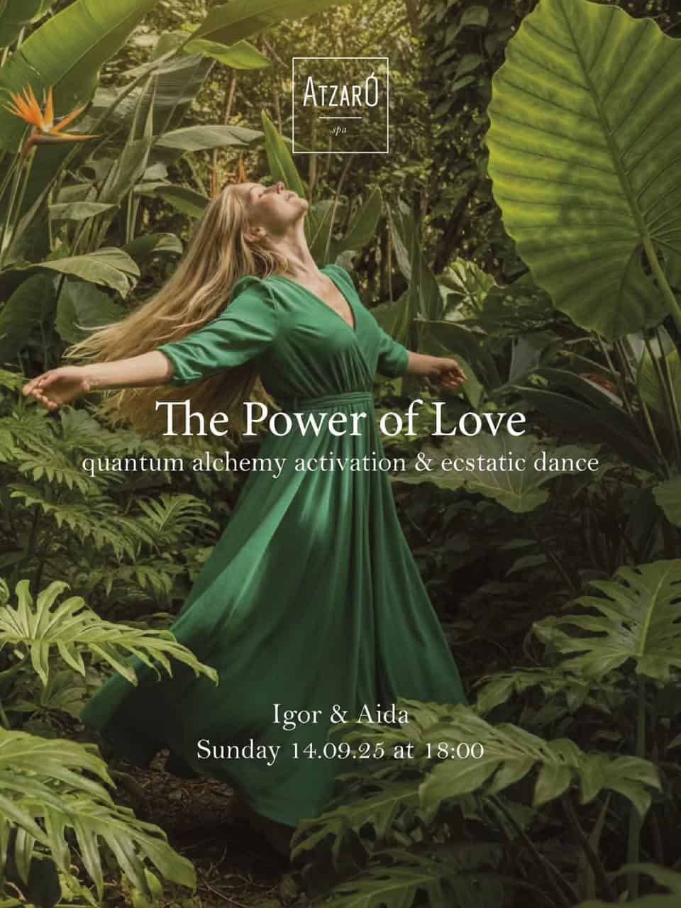 The Power of Love transforma Atzaró Agroturismo Hotel Ibiza con danza y alquimia cuántica