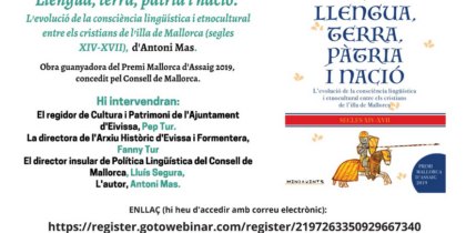 Presentació a Eivissa de el llibre "Llengua, Terra, Pàtria i Nació"