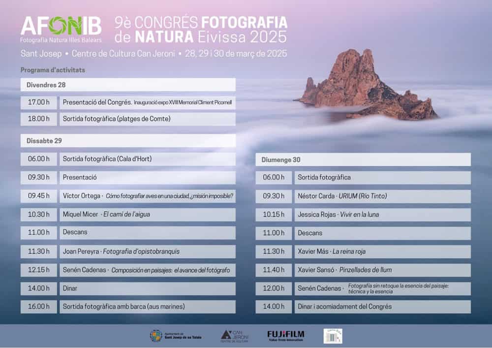 Congreso de fotografía de naturaleza de AFONIB