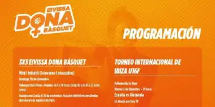 Eivissa Dona Bàsquet, the great women's basketball party in Ibiza