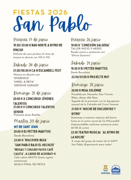 Fiestas de San Pablo en Ibiza