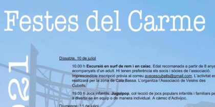 Fiestas del Carmen in Es Cubells 2021