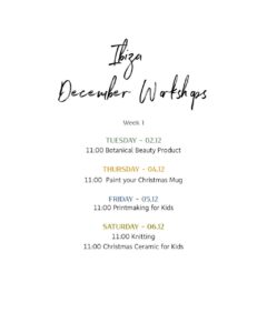 Arte en Navidad con los Talleres creativos de Le petit Atelier nº74