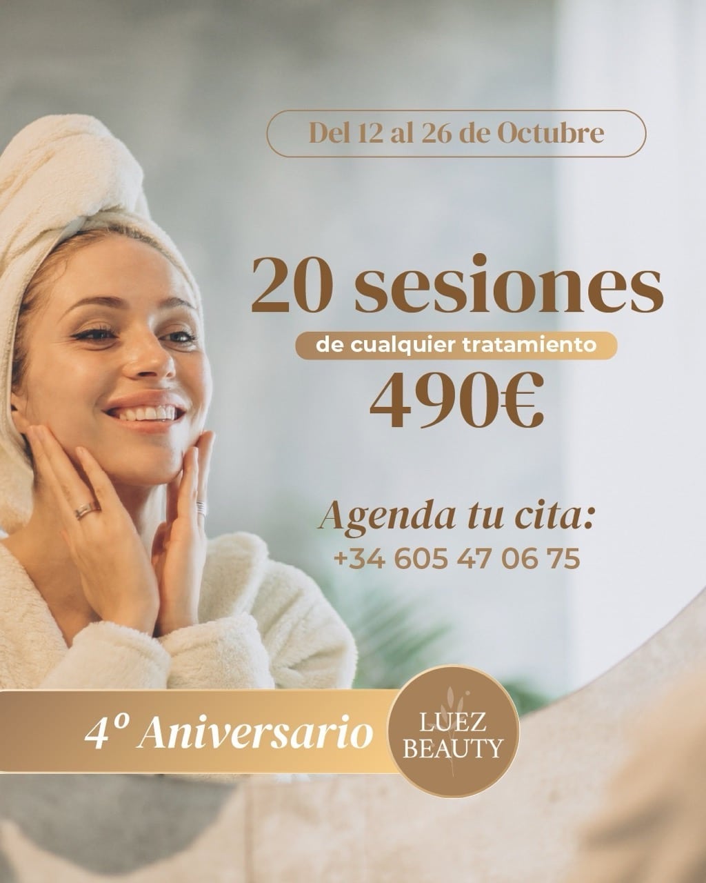Luez Beauty celebra su cuarto aniversario con una promoción exclusiva