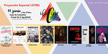 Projecció especial LGTBQ de Ibicine prèvia a Eivissa Gay Pride