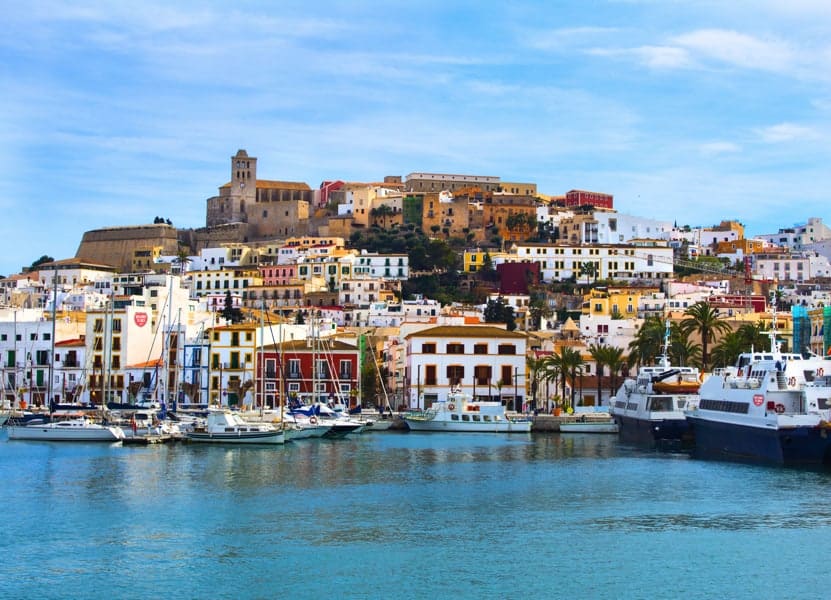 Port of Ibiza Tourist Areas Ibiza