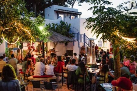Restaurantes con chimenea en Ibiza