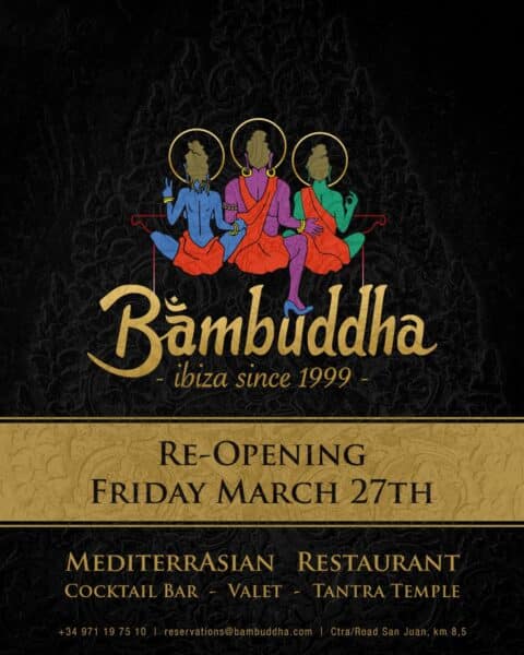 Reapertura del restaurante Bambuddha Ibiza