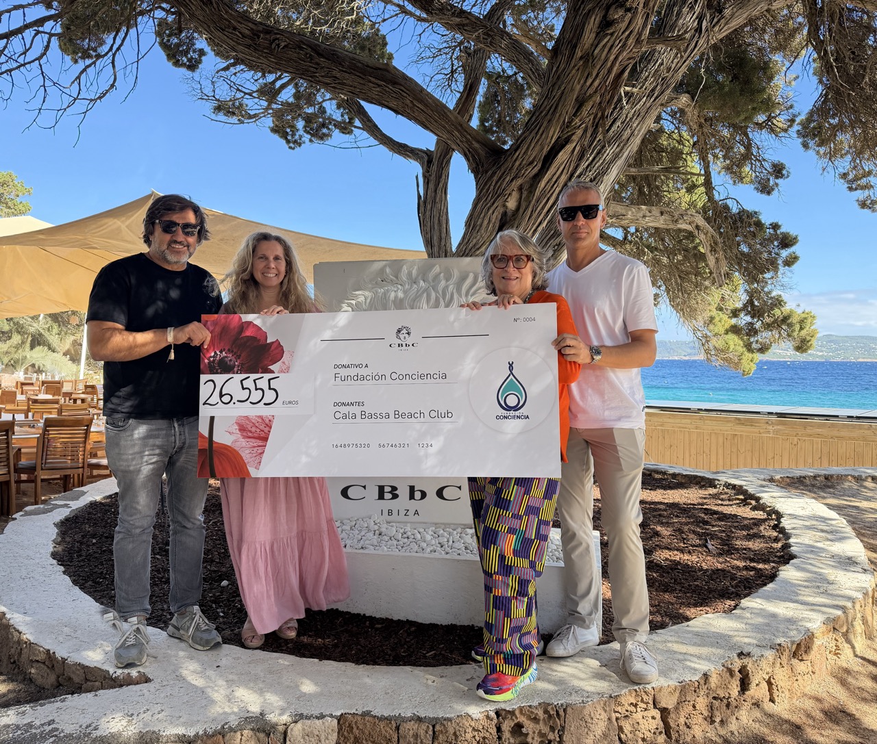 CBbC Cala Bassa recauda más de 25.000 euros para Fundación Conciencia