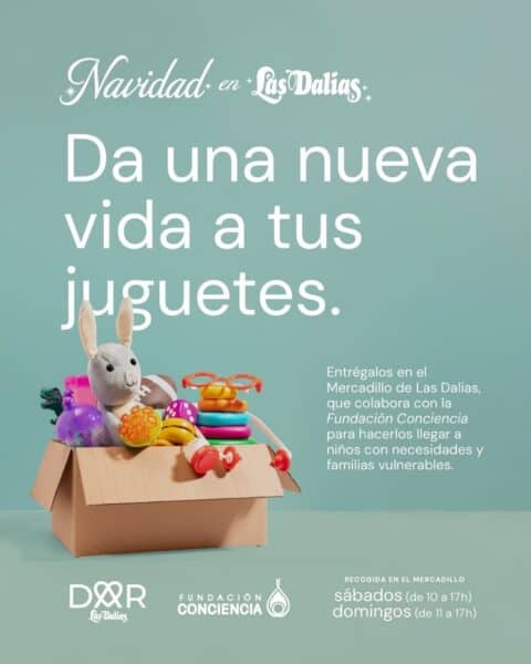 Recogida de juguetes en Las Dalias Ibiza para la Fundación Conciencia