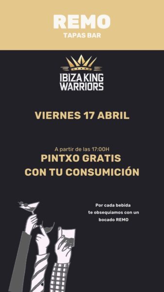 REMO acoge el pesaje de Ibiza King Warriors, emoción y pintxo gratis