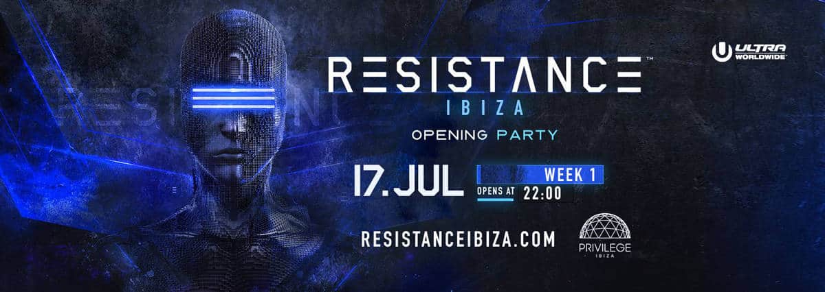 Eröffnung von Resistance 2018 bei Privilege Ibiza