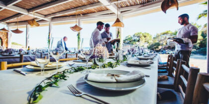 Restaurants déjà ouverts dans toute l'île d'Ibiza