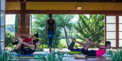 Yoga retreats at Hotel Rural Xereca Ibiza, wellness in paradise