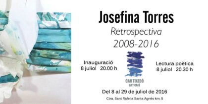 Retrospectiva de Josefina Torres en Can Tixedó Ibiza