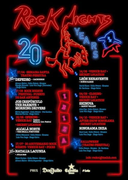 Rock Nights Ibiza - 20 Aniversario