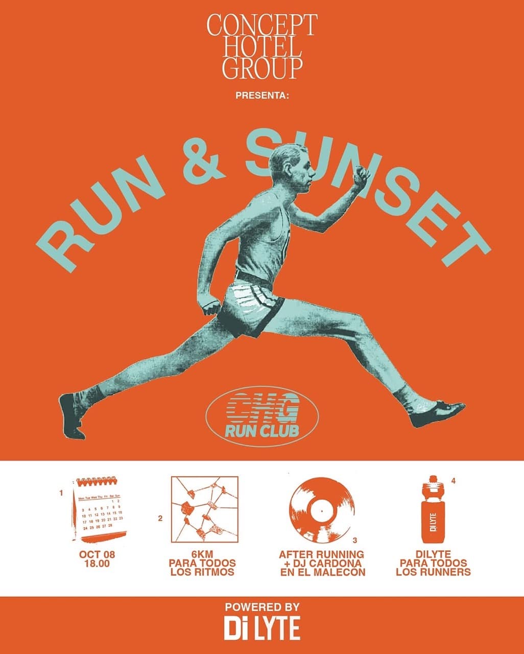 Run & Sunset: carrera, puesta de sol y música en el rooftop de Cubanito