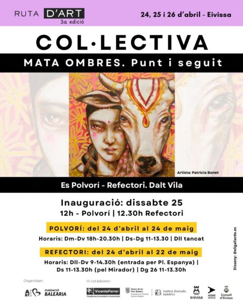 Mata Ombres. Punt i seguit. Doble exposición en Dalt Vila