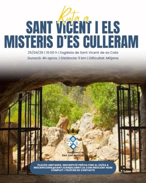 Ruta por San Vicente para descubrir los misterios de Es Culleram