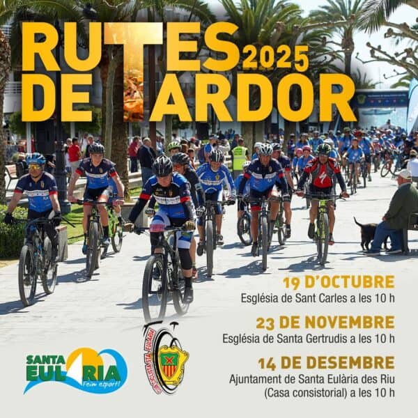 Rutas Ciclistas de Tardor en Santa Eulalia