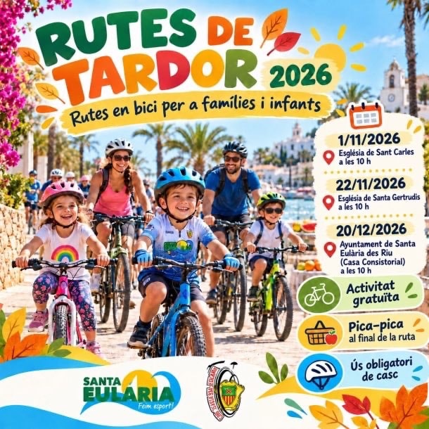 Rutas Ciclistas de Tardor en Santa Eulalia