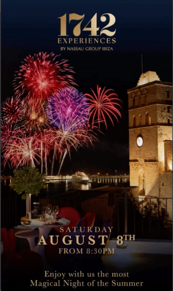 Velada exclusiva de San Ciriaco en 1742 Ibiza