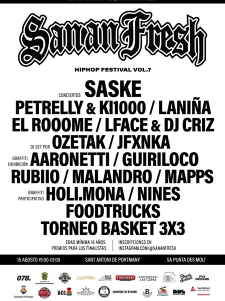 Sanan Fresh: festival de hip hop al aire libre en Sa Punta des Molí