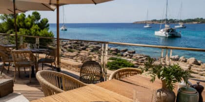 Restaurants pour dîner au coucher du soleil à Ibiza