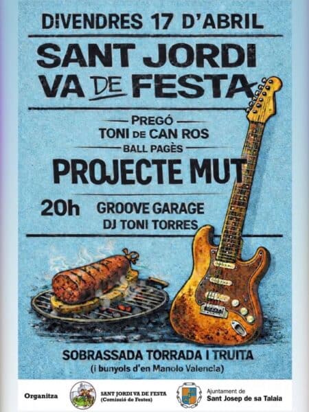 Sant Jordi va de Festa con Projecte Mut y Groove Garage