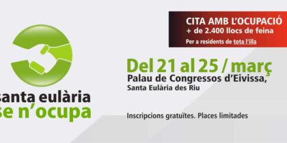 Looking for a job? Find it with Santa Eulalia Se n'Ocupa