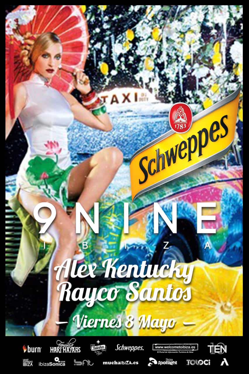 Schweppes Night questo venerdì a Nine Ibiza