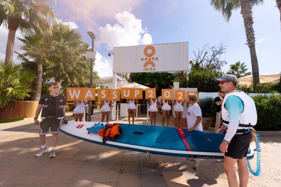 Steve culmina su reto benéfico en O Beach Ibiza