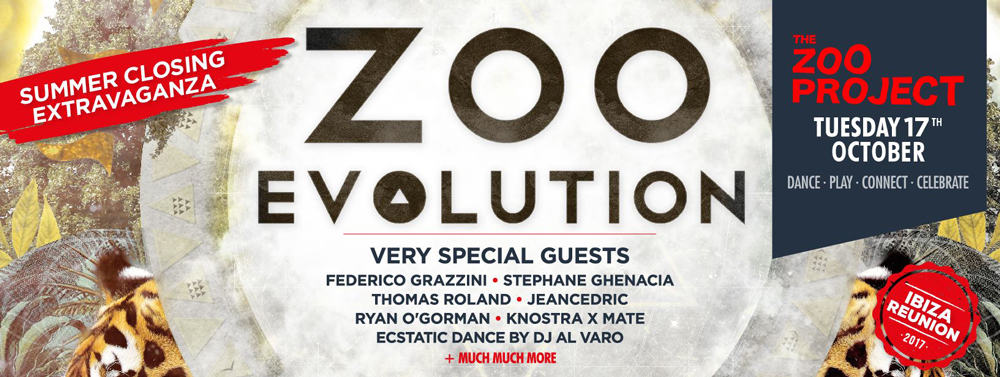 Summer Closing Extravaganza presso Zoo Evolution nel Benimussa Park Ibiza
