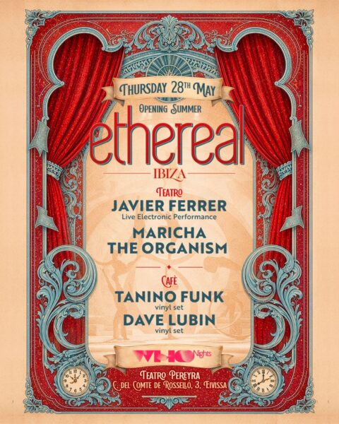 Summer Opening de Ethereal en Teatro Pereyra