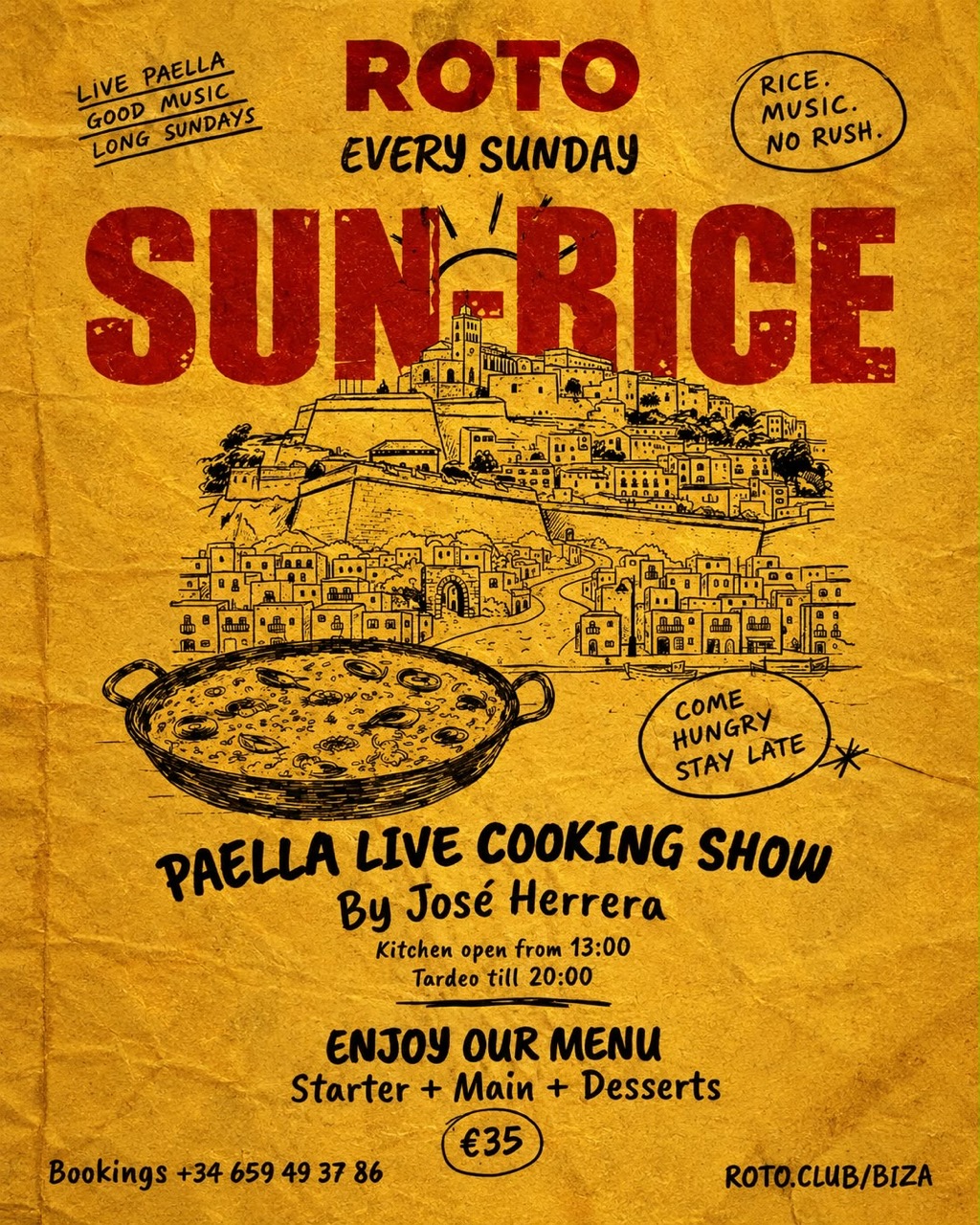 Sun-Rice, los domingos de ROTO Ibiza