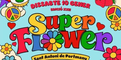 Llega la primera Flower Power del año, la de Fiestas de San Antonio