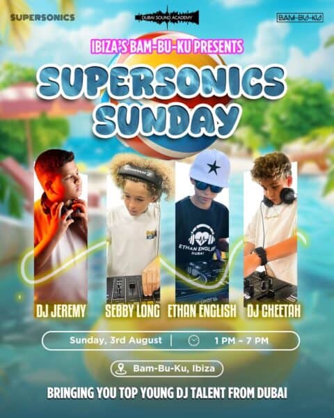 Supersonics, un domingo único en Bam-Bu-Ku