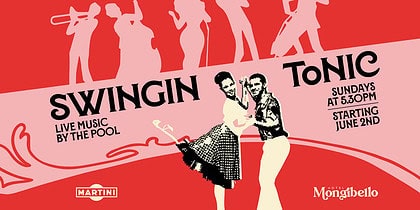 Swingin Tonic by The Pool en Mongibello Ibiza