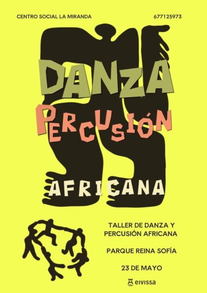 Taller de danza y percusión africana en Ibiza