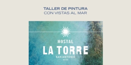 Taller de pintura con vistas al mar en Hostal La Torre