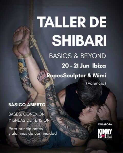Aprende Shibari con RopesSculptor y Kinky Love Ibiza