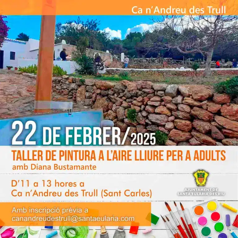 Taller de pintura al aire libre para adultos