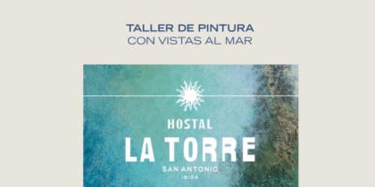 Taller de pintura con vistas al mar en Hostal La Torre